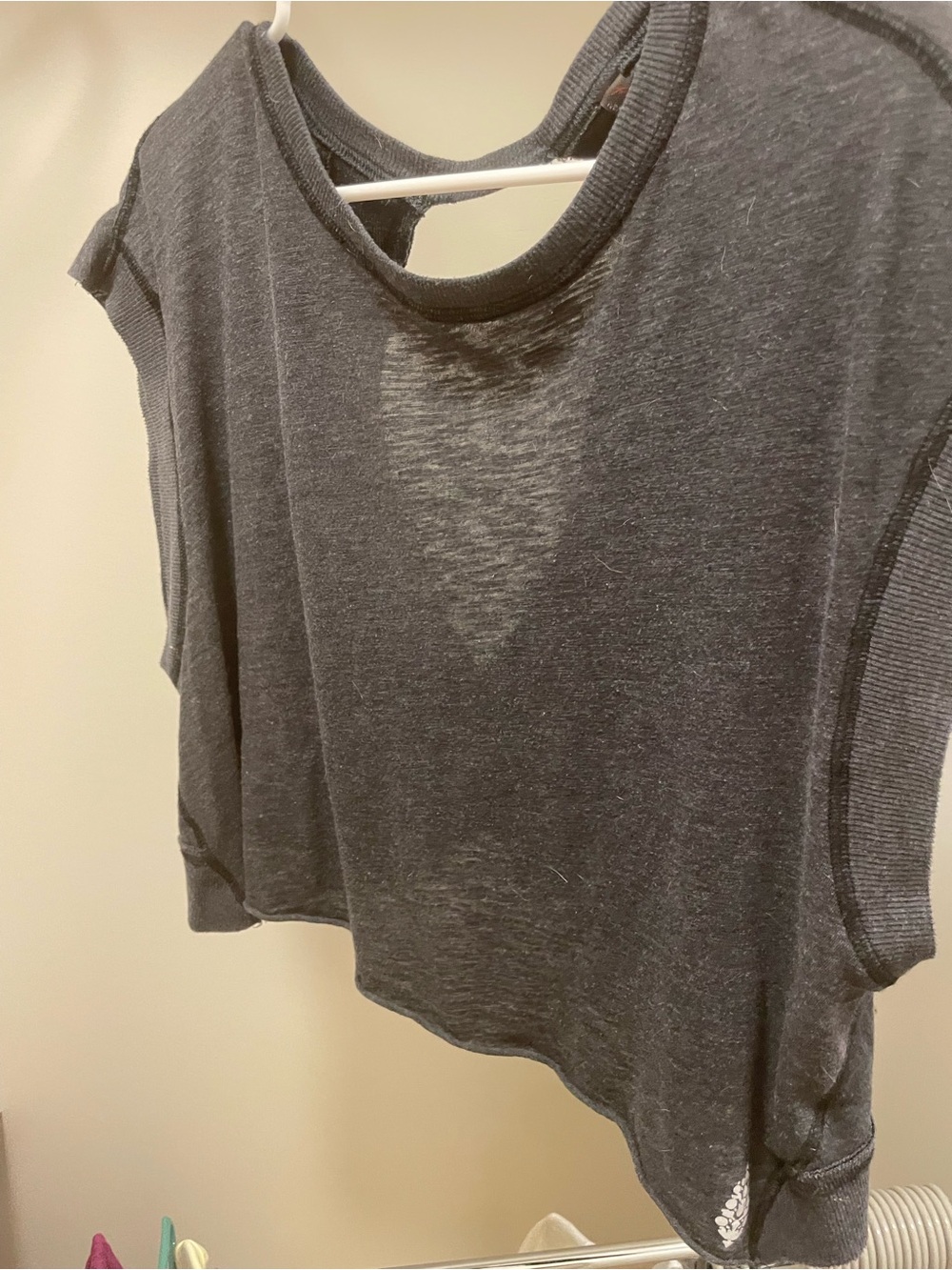 FP Movement Charcoal Gray my time tee